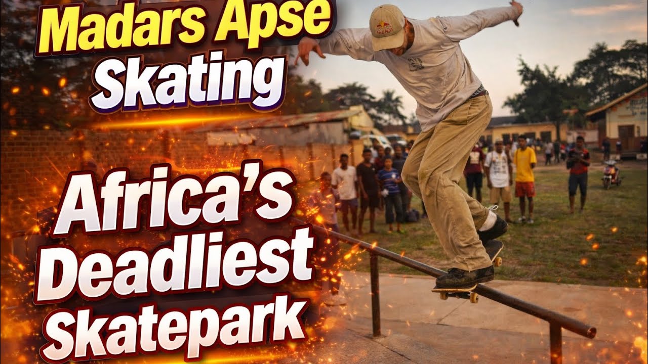 Madars Apse, Shawn Hale Skating Africa’s Legendary Skatepark