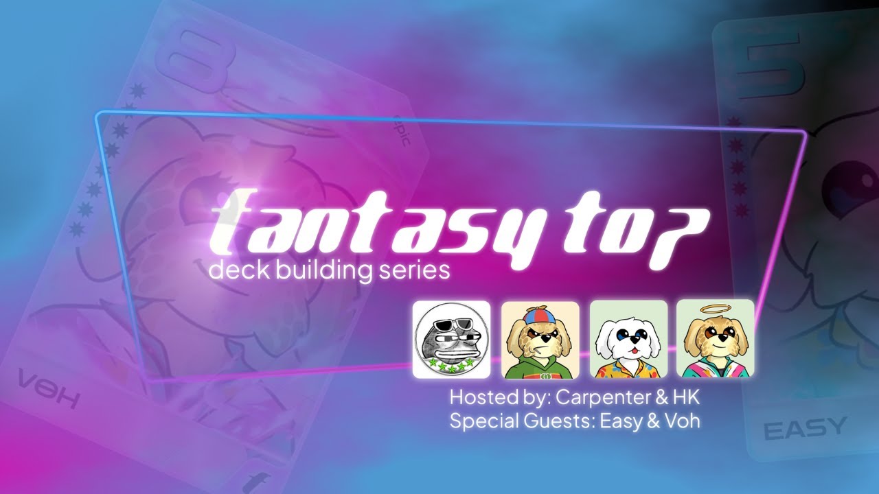 . @fantasy_top_ Deck Building Series CoHost @Khallid4397 Guests @EasyEatsBodega & @vohvohh