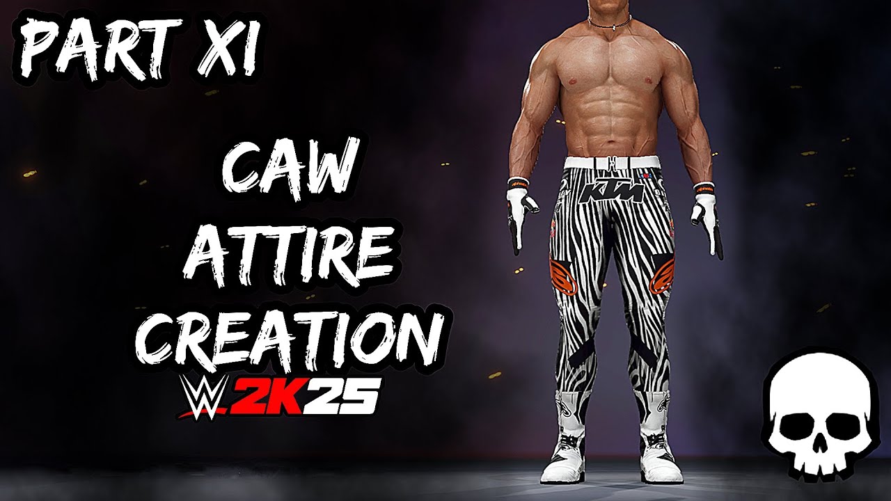 WWE 2K25- CAW Attire Creation Video (XBOX) #11