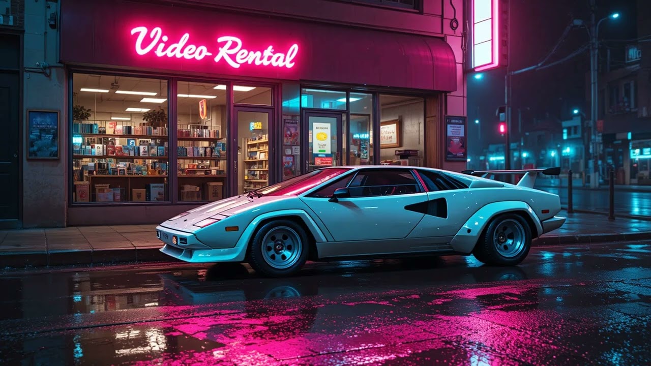 Rental Video 80s  [ Synthwave - Retrowave - Electro - Dance Music Mix ]