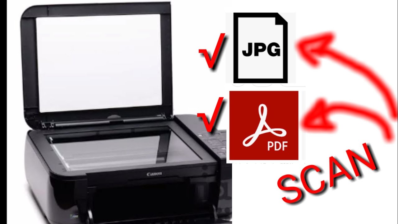 Как сканировать на принтере Canon
