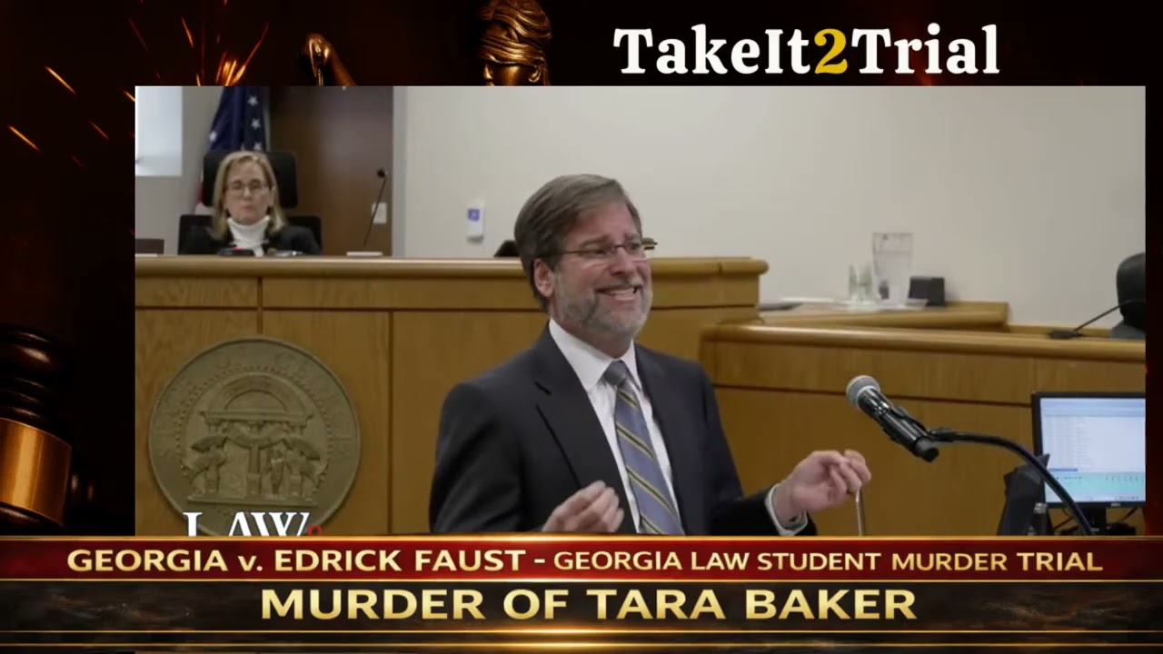 The Physical Evidence Tells the Story” — State’s Opening (GA v. Faust)