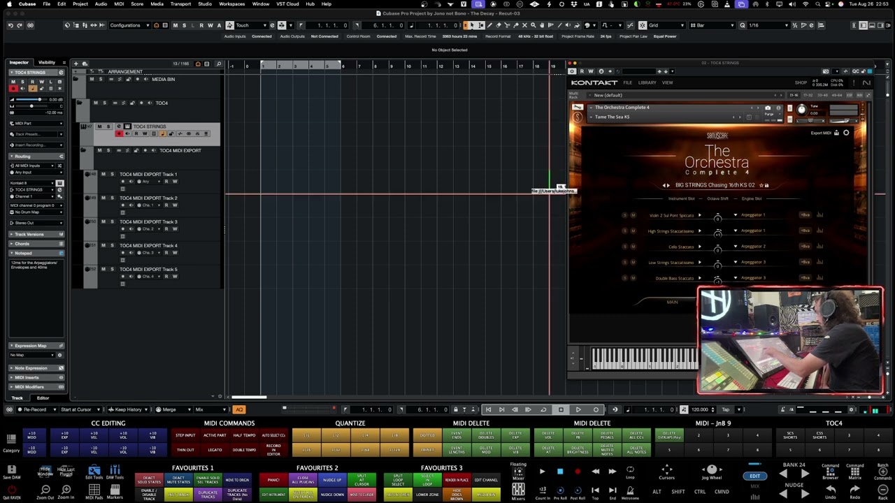 Sonuscore's Orchestra Complete 4 - The Magic of a Cubase Macro To Hear it With Other Libraries!