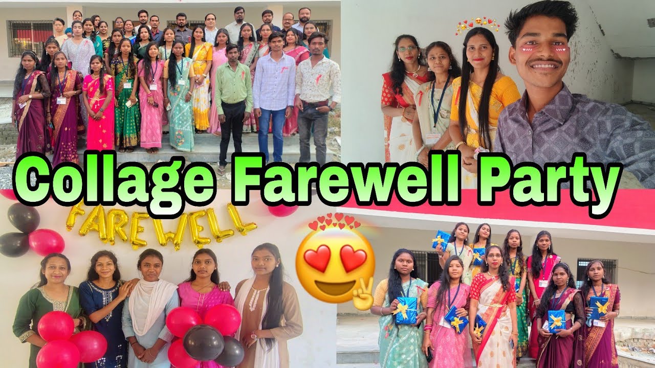 Collage Farewell Party video 🥳💝😎 #collage #farewell 