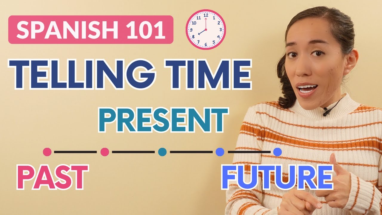 How to Tell Time in Spanish - In Every Tense!