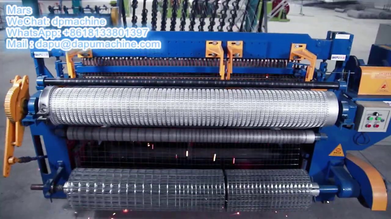China best welded mesh machine