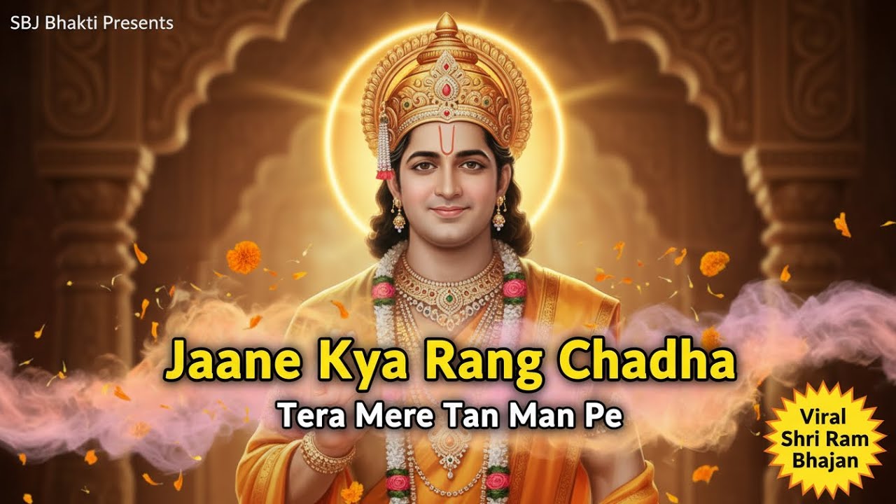मैं फिरूं राम तेरे नाम की जोगन बनके | Jane Kya Rang Chadha Tera Mere Tan Man Pe | Latest Ram Bhajan