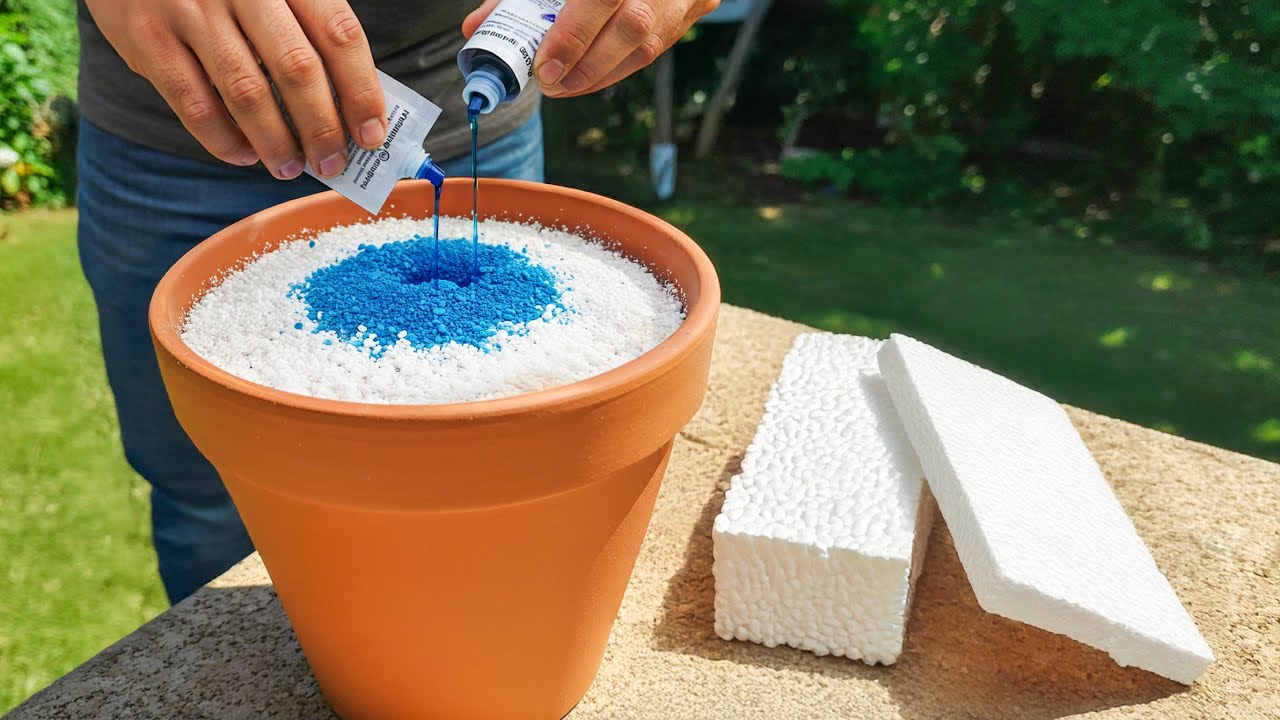 Заработайте много денег, смешав пенополистирол и краситель! Простой самодельный гаджет «3 в 1» из пе