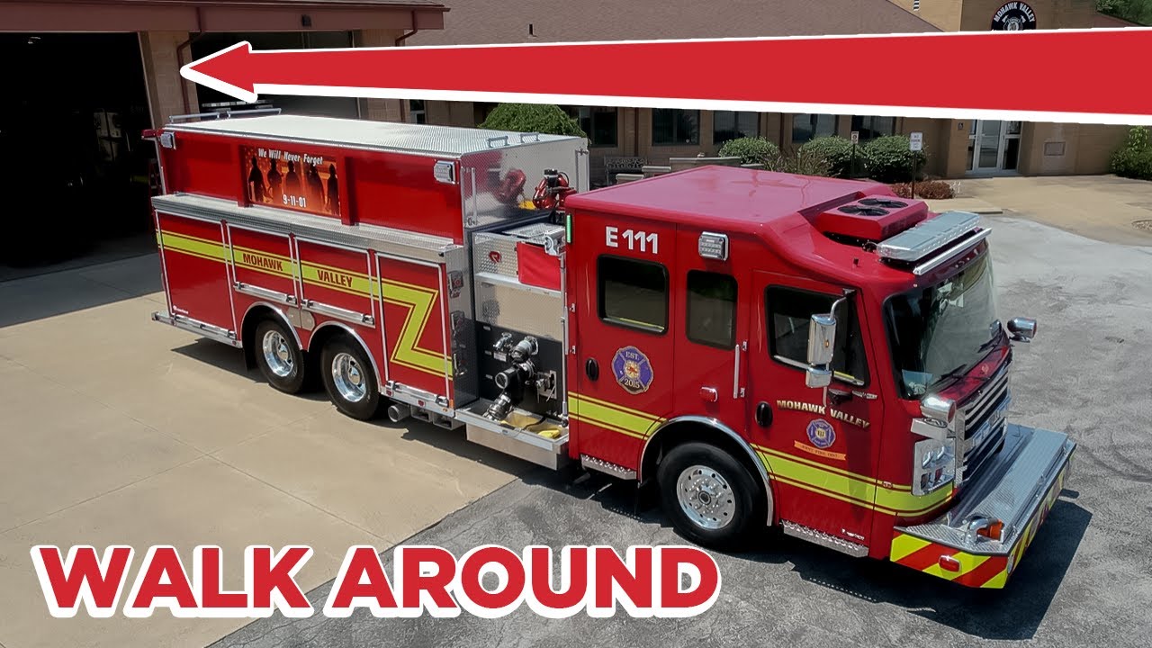 Mohawk Valley Joint Fire District's NEW Fire Truck Walk Around