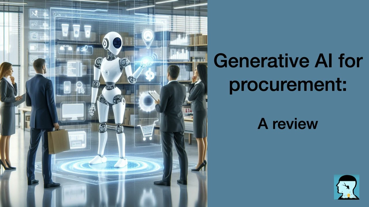 Generative AI for procurement:  A review