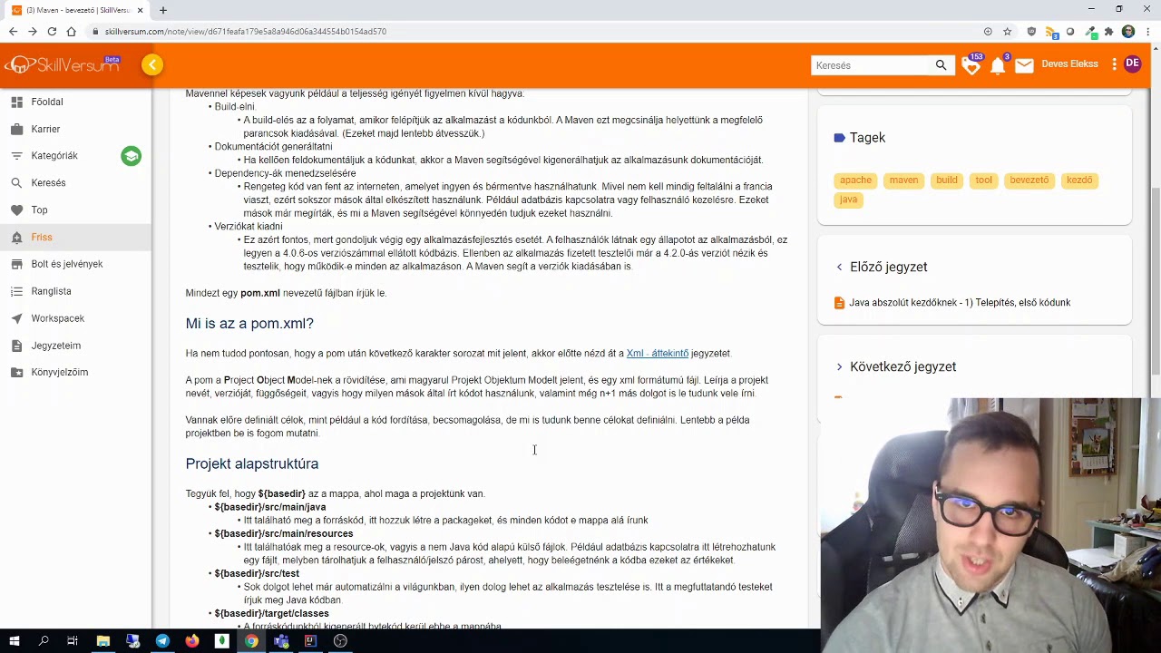 Maven telepítése - Java Programozás Kezdőknek - 23. rész