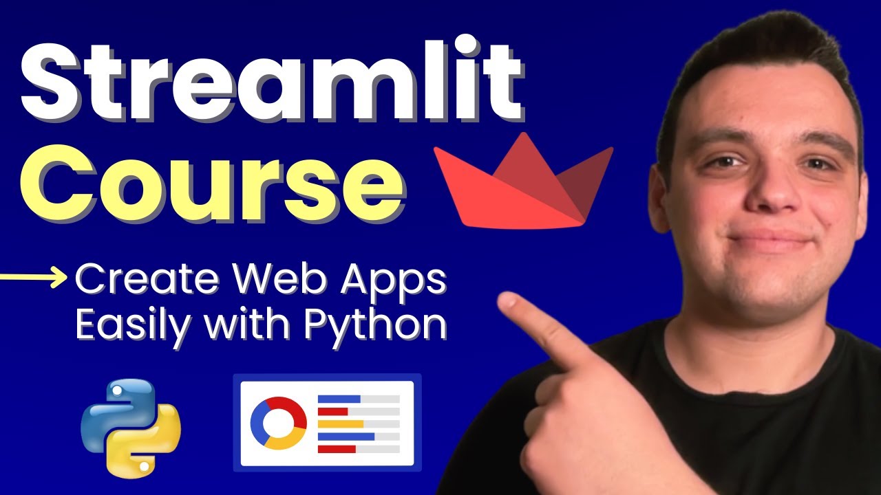 Streamlit Course for Beginners: Build Python Web Apps Fast & Easy!
