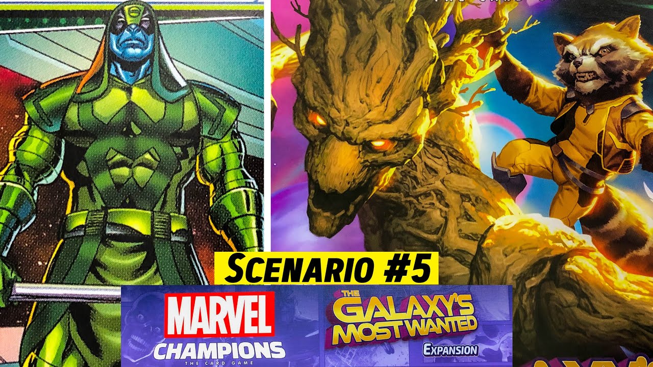 GALAXY'S MOST WANTED Scenario #5 - Groot & Rocket vs RONAN!
