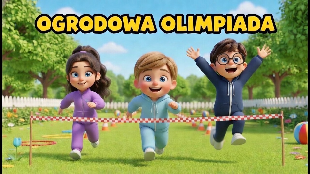 Ogrodowa Olimpiada! Kto Zdobył Złoto? Bajka dla dzieci po polsku