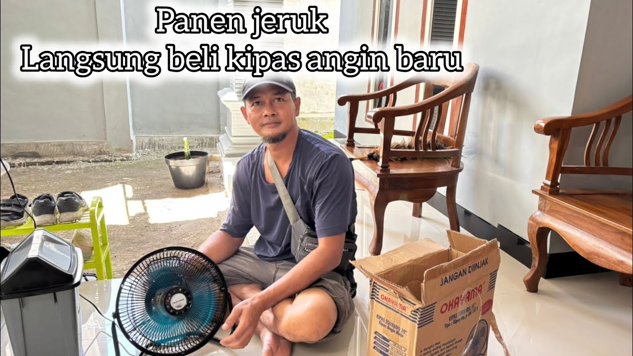 Alhamdulillah, kipas angin baru ‼️