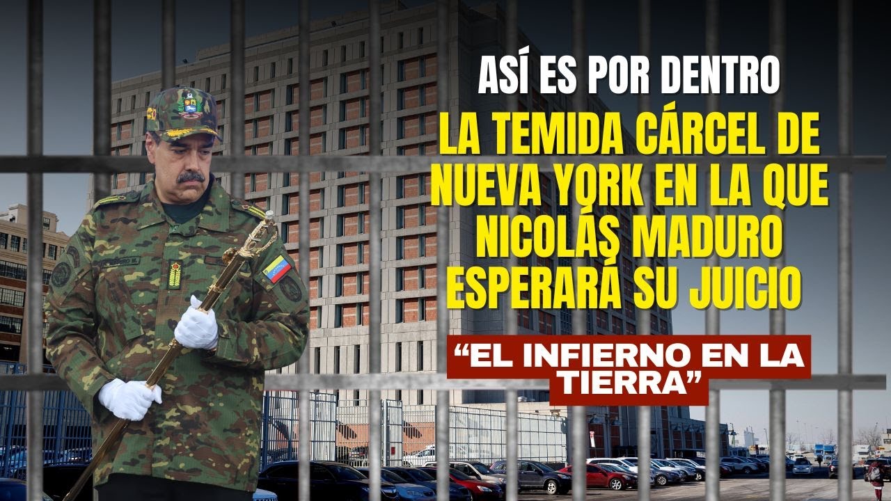 Así es la prisión de Nueva York donde Maduro esperará su juicio: el 