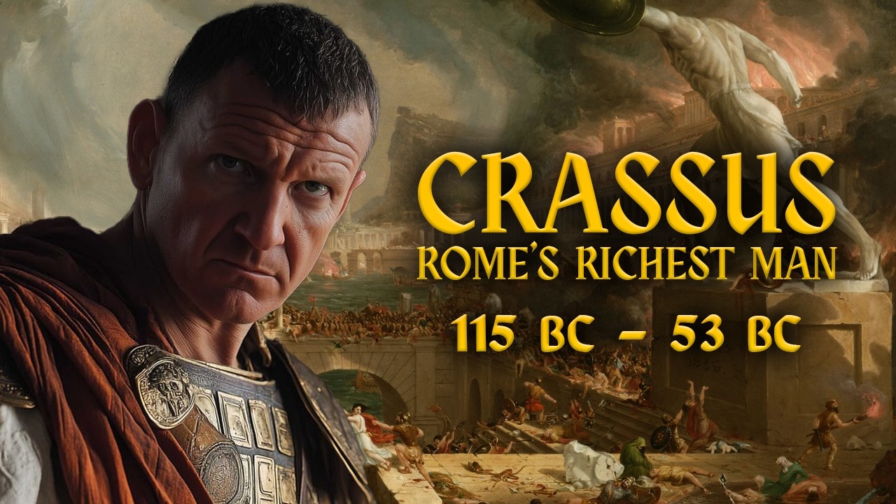 Fall Asleep to the ENTIRE History of Marcus Crassus (The Wealthiest Man in Rome)