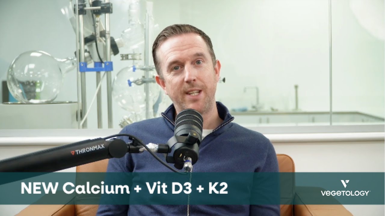 New Vegan Chewable Calcium + K2 + D3 – Easy Bone & Muscle Support