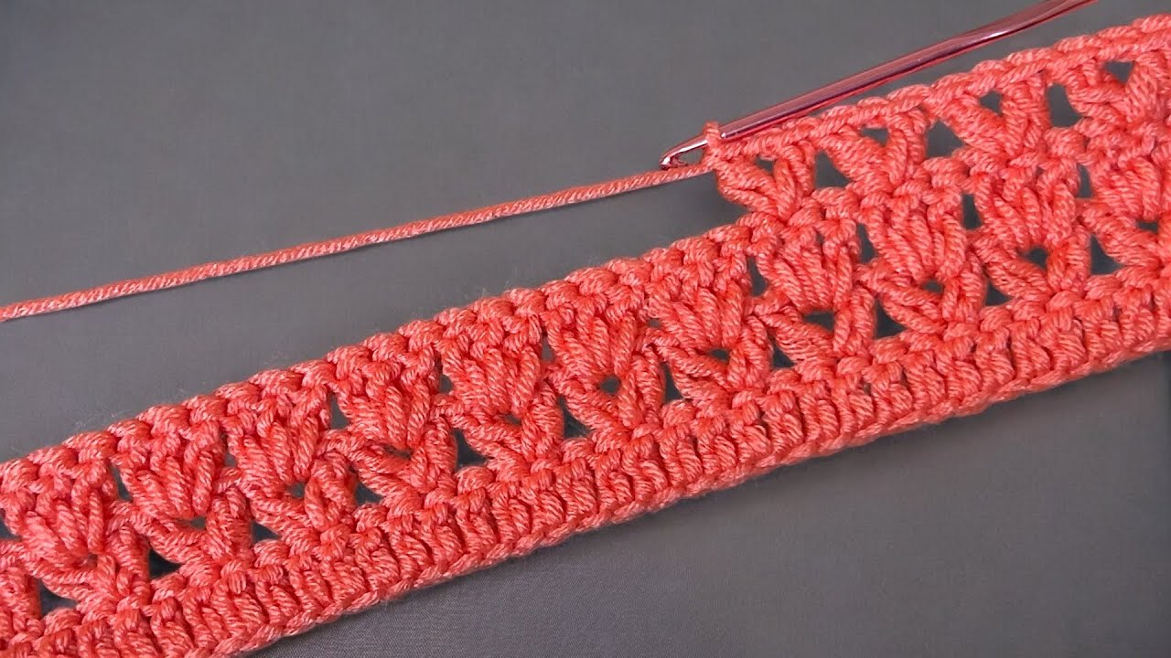 EASY Crochet Pattern for Beginners! 🌸 Crochet Stitch for Baby Blanket, Bag & Scarf