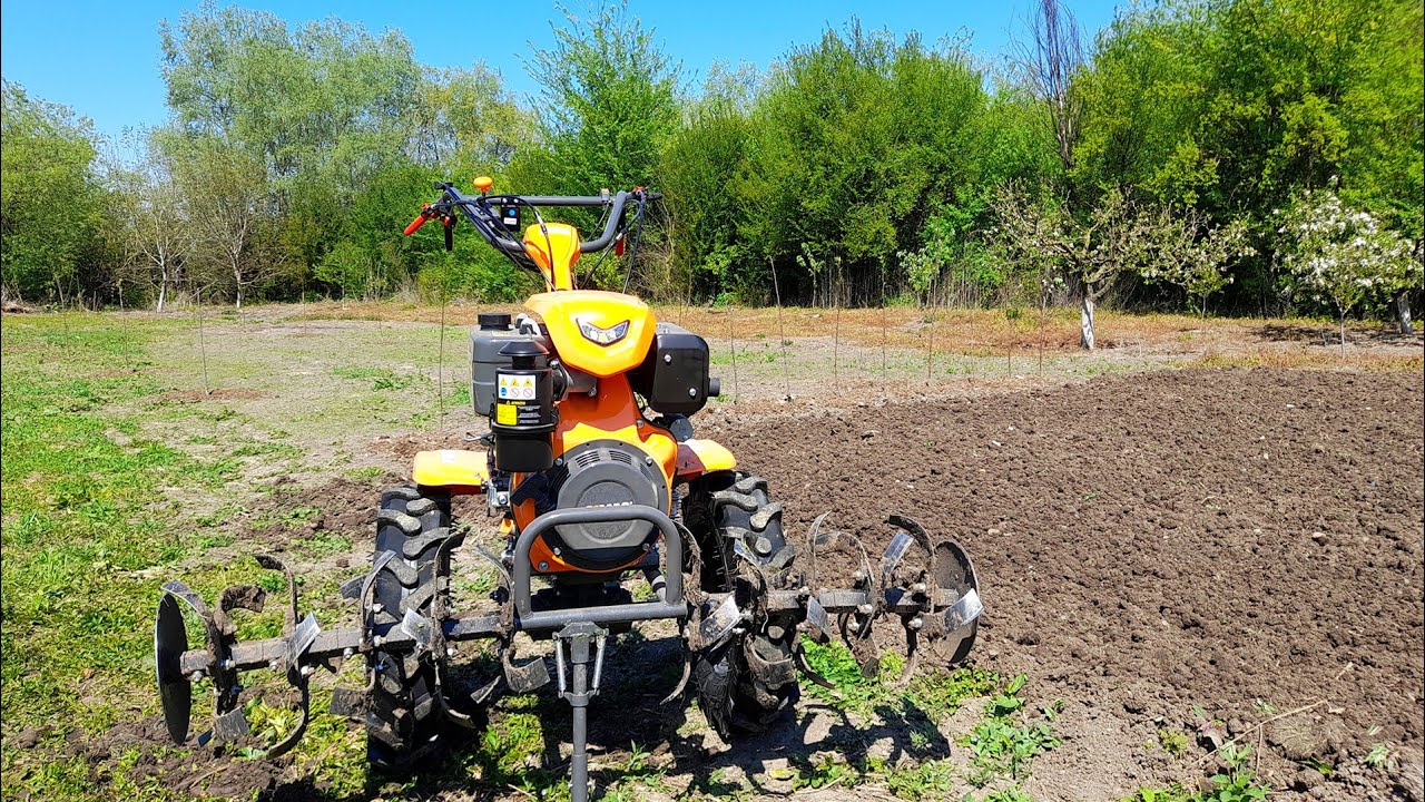 Prima Frezare cu noul Tanc❗O-mac M C 12 000 E D❗motocultor diesel cu diferențial❗