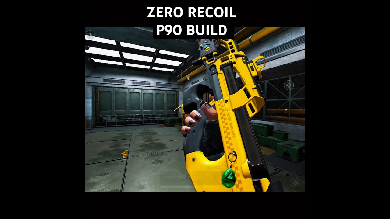 Zero Recoil P90 Build in Delta Force  #deltaforce #deltaforcemobile #deltaforcegame #ad