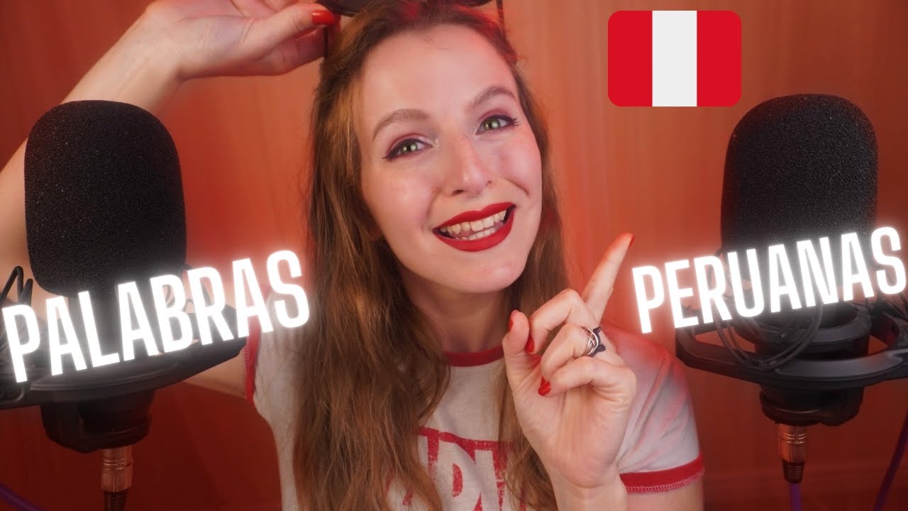 ASMR Susurrando Palabras de PERU De OREJA a OREJA