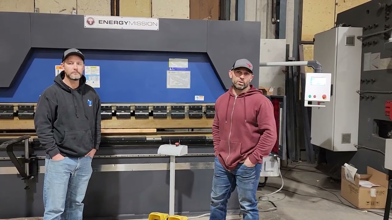 Bud's Machine Tools Testemonial on an Energy Mission CNC Press Brake