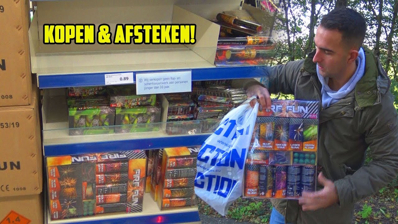 ACTION Vuurwerk KOPEN & Afsteken!