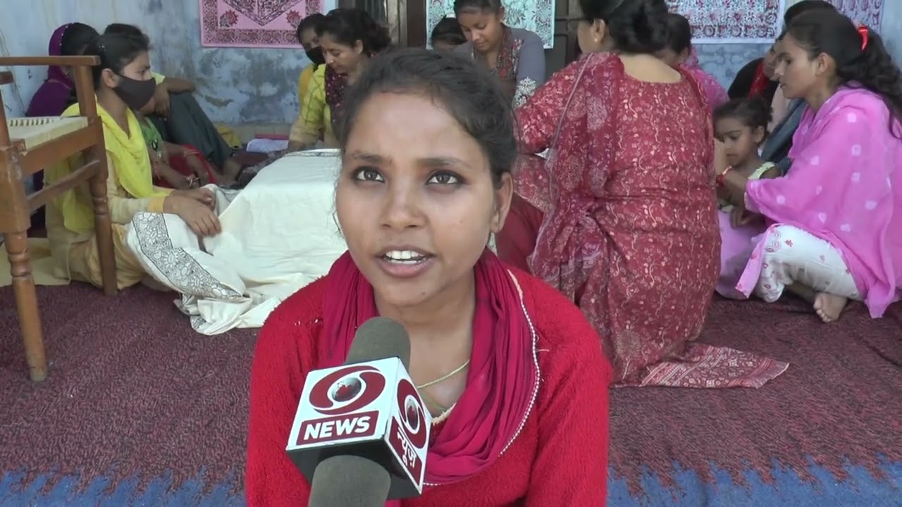 Calico Printing Training Centre at Gaghore (Vijaypur) Samba (17-3-22)