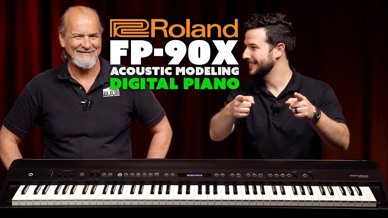 Лучший концертный синтезатор? — Цифровое пианино Roland FP-90X — Моделирование PureAcoustic Piano...