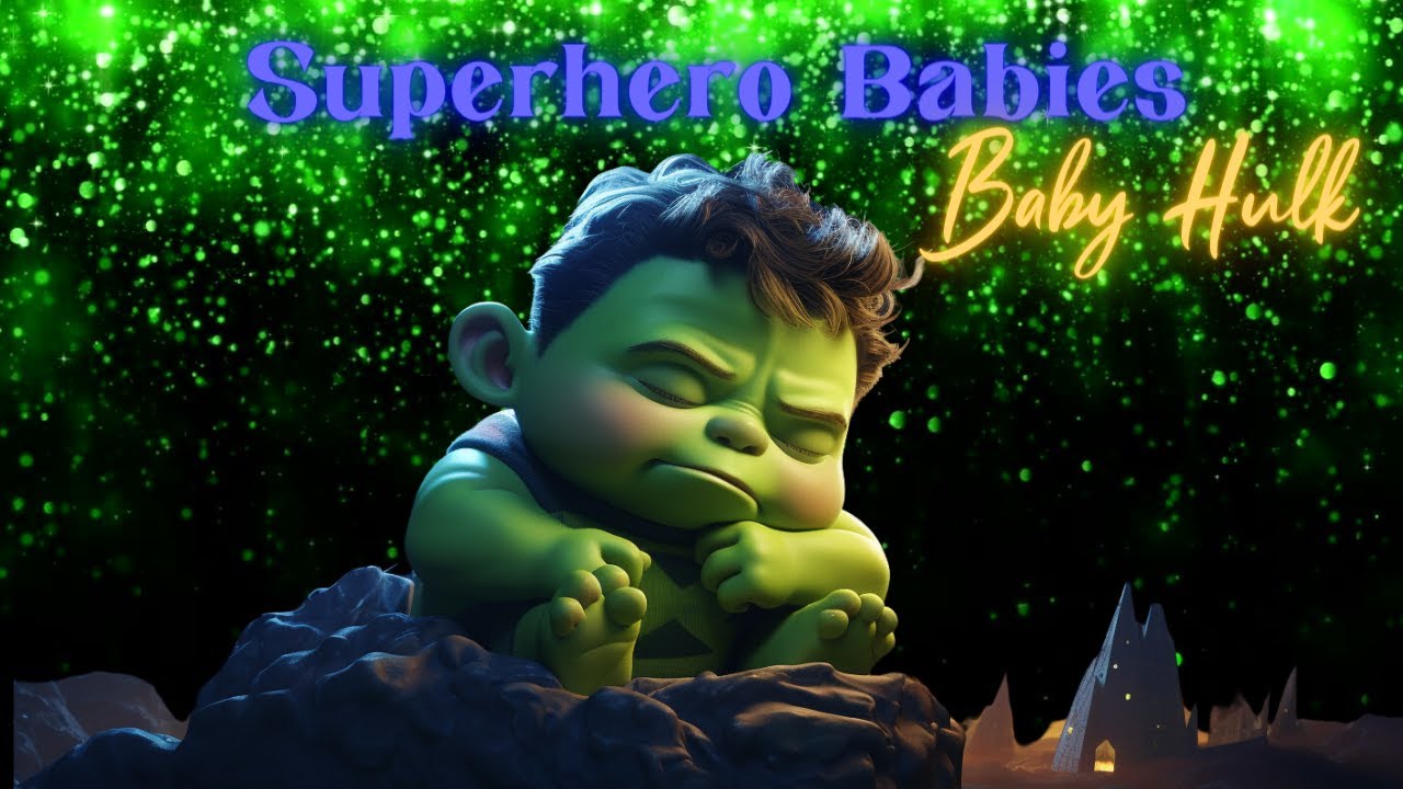 Instant Sleep Bedtime Music🌙Superhero Lullabies 🦸‍♂️ Baby Hulk Calming Lullaby For Toddlers 💤