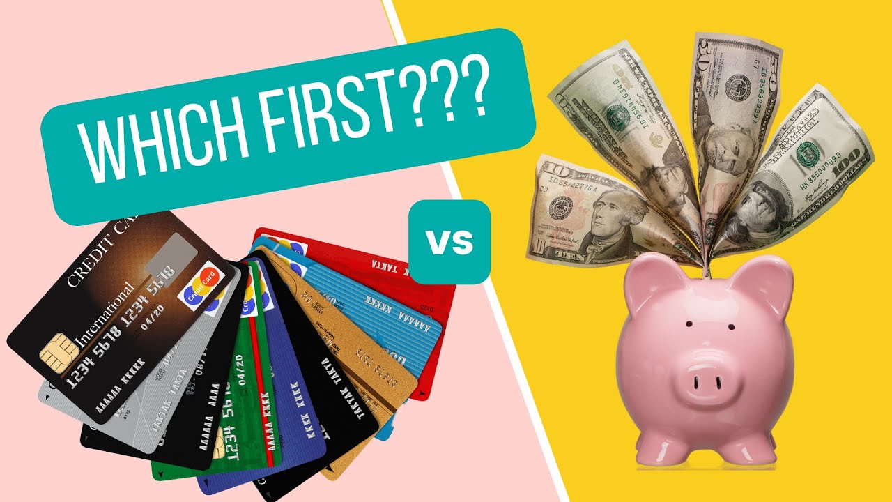 Save emergency fund or pay credit cards?