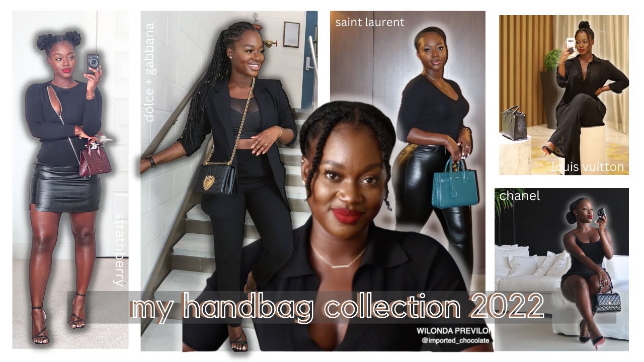 finally showing my bag collection.