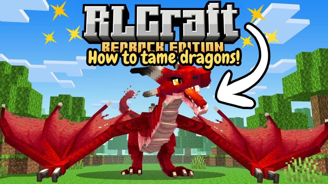 RLCraft Bedrock &ndash; How to Tame DRAGONS! 🐉