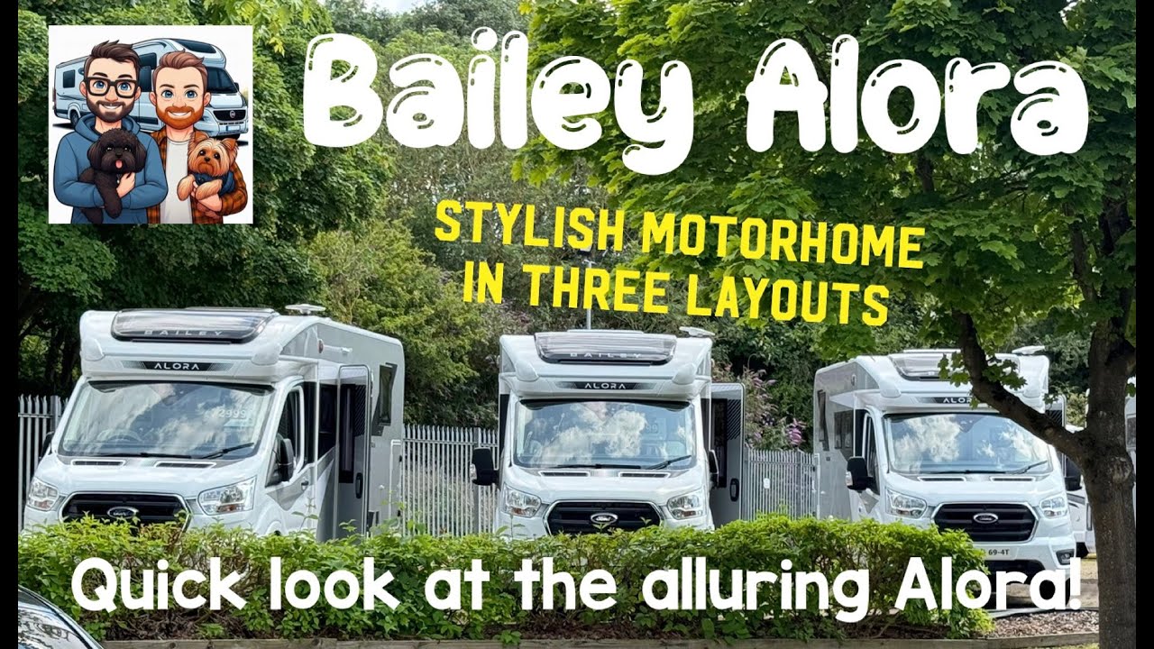 BAILEY ALORA MOTORHOMES | Quick look at the range | COMPACT STYLISH MOTORHOME | The best compact?