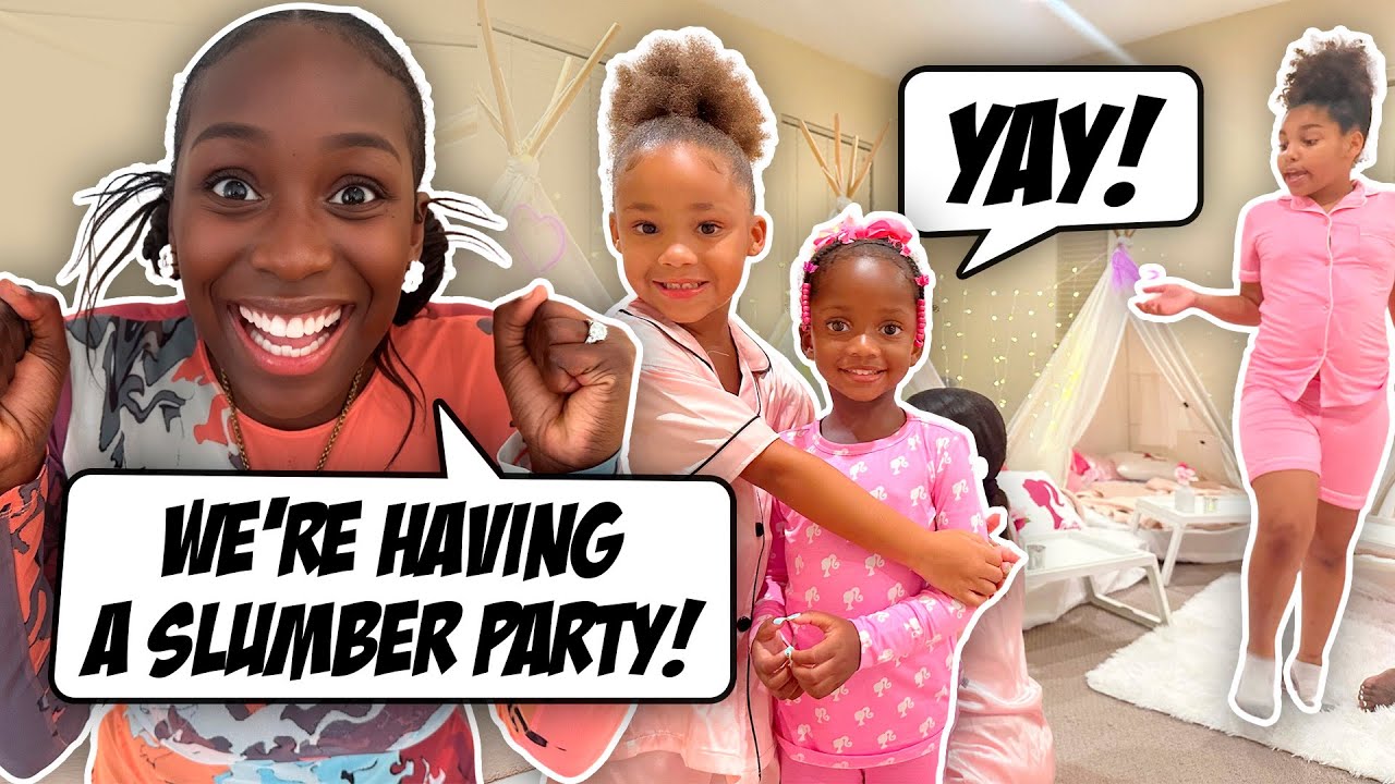 SUPRISING Melly With A BARBIE SLUMBER PARTY!!