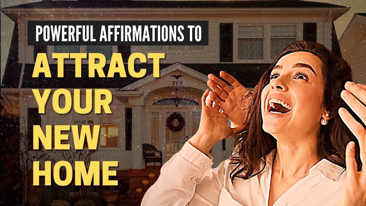 New Home Affirmations | Manifest Your New Home Subliminally (Female Voice)