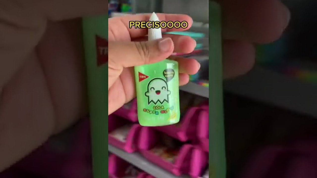 Cola que brilha NO ESCURO 😳😳😳😳