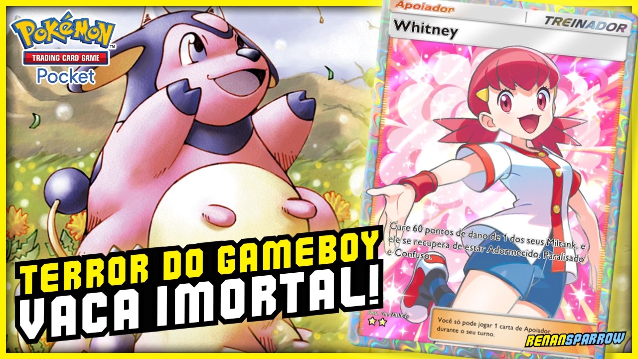 IMPLAC&Aacute;VEL: NOVO DECK DO MILTANK ESCALONA DANO A CADA TURNO! || Pok&eacute;mon TCG Pocket #298