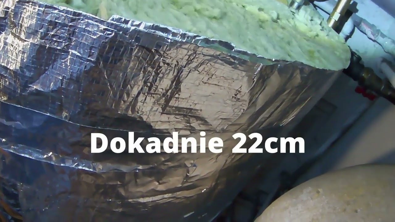 Ocieplenie bufora część druga. #kocioł