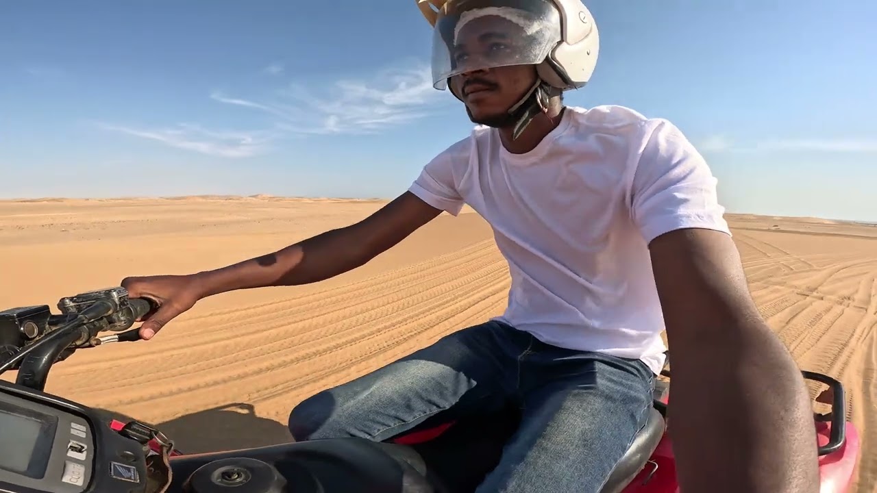Extreme Quad Biking Adventure In Swakopmund, Namibia!