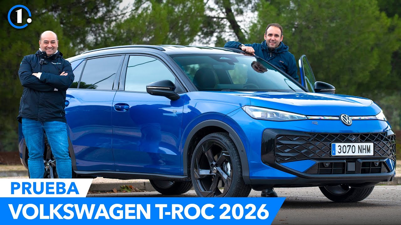 VOLKSWAGEN T-ROC 2026 | Análisis de la NUEVA GENERACIÓN del superventas con 150 CV y pegatina Eco
