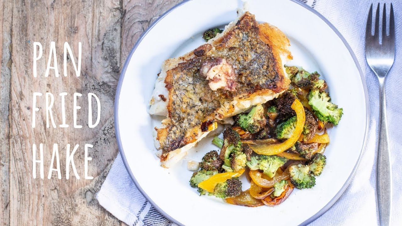 Pan Fried Hake with Anchovy Butter - One Pot Campervan Recipes - Keto / LCHF Camping Ideas