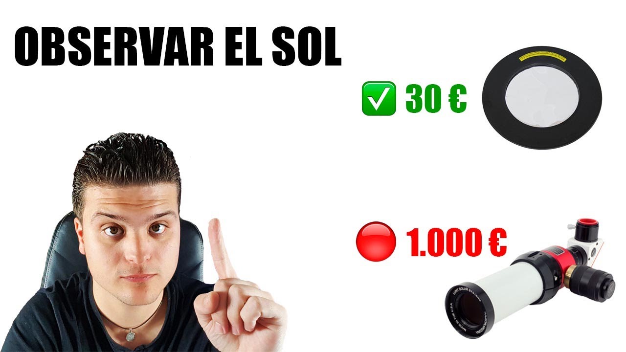 🔭Antes de comprar un telescopio solar ¡MIRA ESTO!