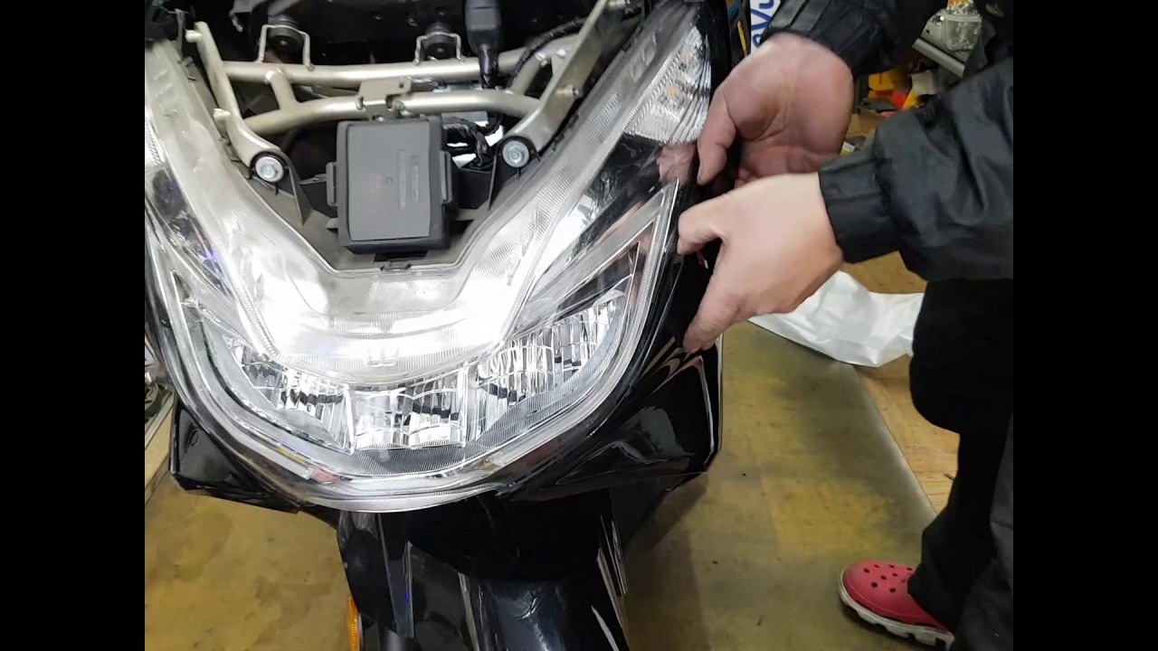 ★STL★혼다 honda pcx 좌측 어퍼 카울 교체