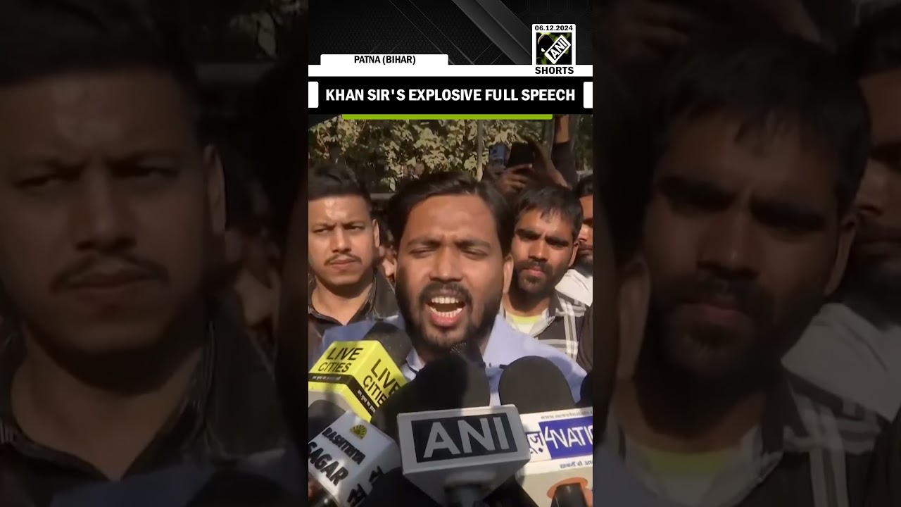 &lsquo;Won&rsquo;t move until...&rsquo; Khan Sir&rsquo;s most explosive speech at BPSC protests in Patna
