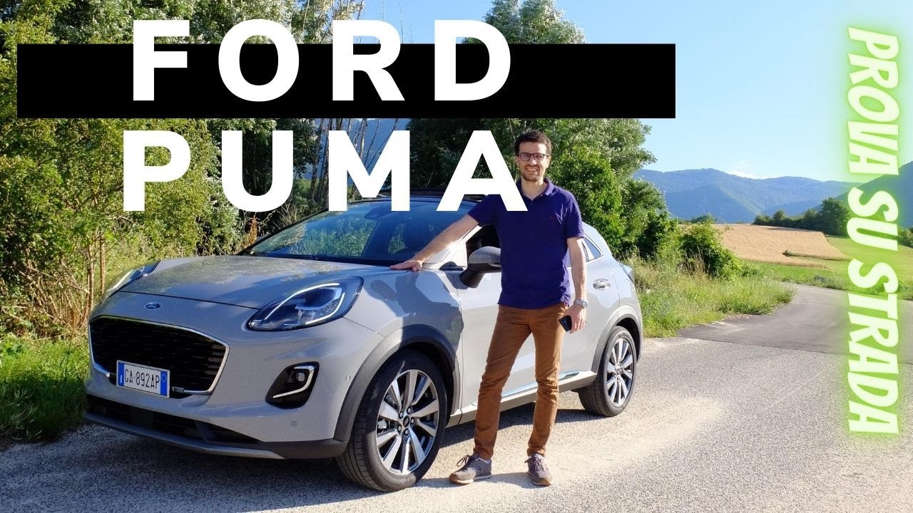 2021 Ford Puma 1.0 Ecoboost Hybrid 48V 125 CV, Prova su Strada del crossover Mild Hybrid