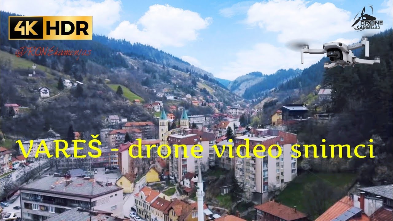 Vareš - Bosna i Hercegovina 🇧🇦 - Drone snimak DJI MINI 2