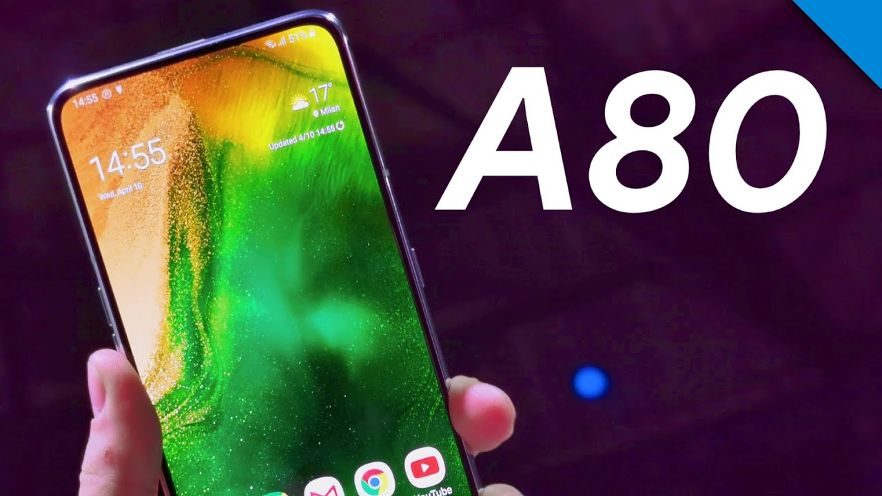 ¡Esta CÁMARA da la VUELTA! Samsung GALAXY A80!