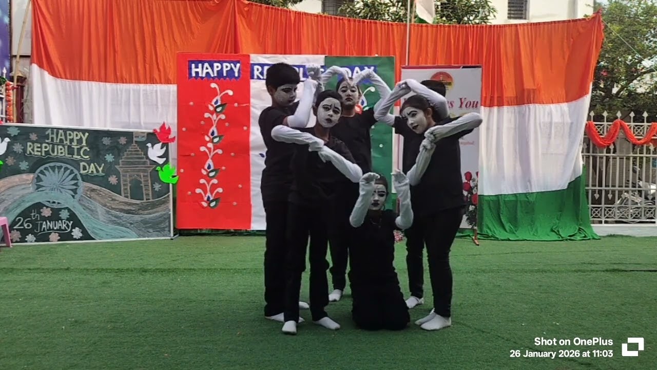 Republic day celebration Mime act